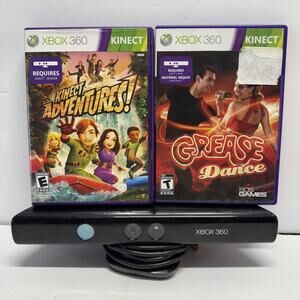 Xbox 360 Kinect Sensor Bar - Black - Microsoft Model 1414 Gaming Sensors